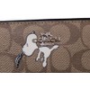 GOYA Women's Leather Long Wallet with Snoopy Print Signature, Peanuts