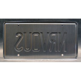 Celebrity Machines Ferris Bueller's Day Off | NRVOUS | Stamped License Plate