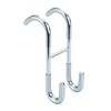 WENKO Taranto Shower Squeegee and Towel Hook with 2 Hooks