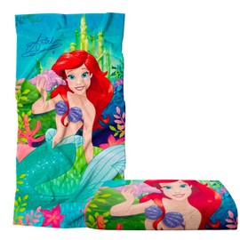 Providencia Toalla Sirenita Premium para Baño 75 x 150 cm. Estampado Digital. Toacto Suave