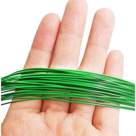 Drchoer 30Pcs Fishing Wire Leaders,150LB 19Inch Stainless Steel High Strength Fishing Line Leaders with Swivels and Snaps,Black/Red/Gree (Red) (Green)