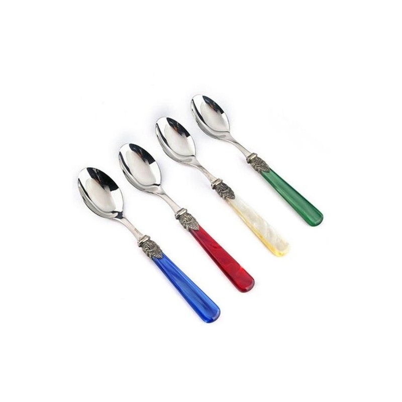 (NS Home Shopping) EME Italian-Made Napoleon Teaspoon/Teafork 4P33185575 / (NS홈쇼핑)EME