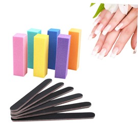BIUDECO Durable Mini Nail Brush Polishing Buffers Set Manicure Tool for Natural and False Nails for Art Enthusiasts