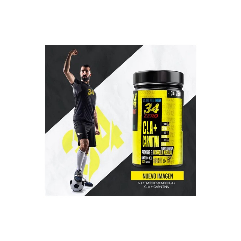 34 Zero Cla Carnitina 1kg 100servs