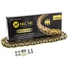 NICHE Gold 420 X-Ring Chain 64 Links With Connecting Master Link