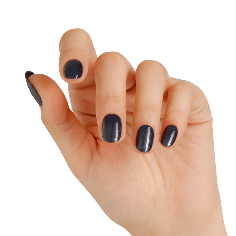 Bluesky 80540 Shinerlac UV/LED Soak Off Gel Polish, Overtly Oynx