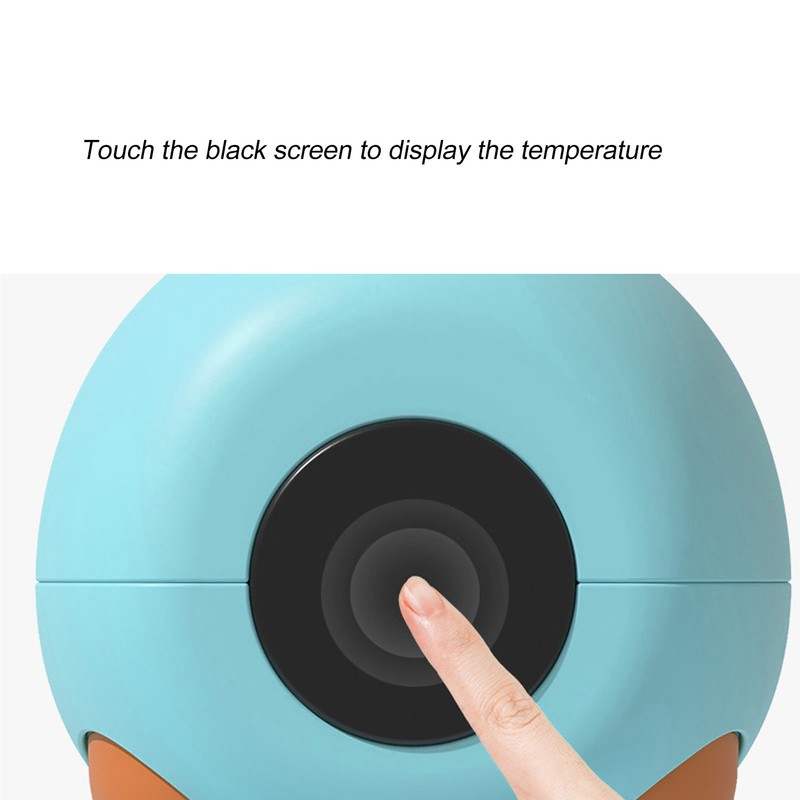 Baby Bath Thermometer Dinosaur Shaped Cute Cartoon Safety LED Display