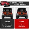 DKMGHT Spare Tire Holder Mounting Bracket Tire Carrier for Jeep