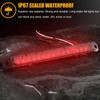 PSEQT 10" LED Trailer Brake Tail Lights Bar Red Stop
