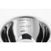 ヨシカワ(Yoshikawa) ボウル シルバー 12cm 目盛付 ジャストにフィット SJ1390