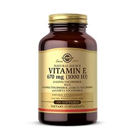 Solgar Natural Source Vitamin E 671mg - Supports The Immune System - Protects Cells from Oxidative Stress - 100 Softgels