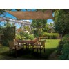 ShelterLogic 222 Outdoor Heavyweight Square Sun Shade Sail, 16' x