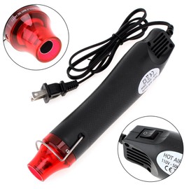 ChgImposs Mini Hot Air Gun, 110V 300W Portable Multi Function Electrical Heat Tool for DIY Embossing, Shrink Wrapping, Drying Paint