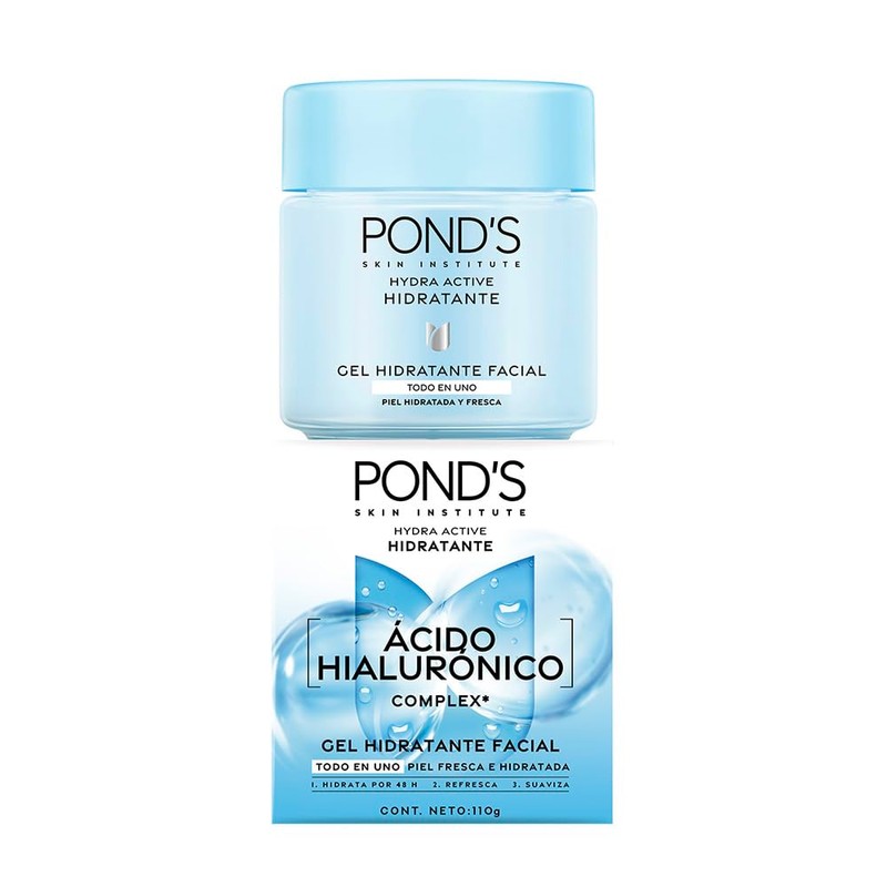 Ponds Hydra Active Gel Hidratante 110 g con ácido hialurónico