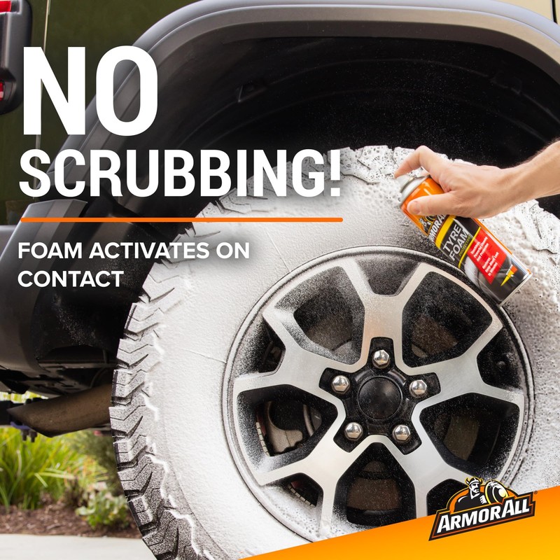 Armor All Tyre Foam Can 500 g