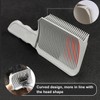 Hysgscwd 3Pcs Barber Fade Combs, Fade Hair Trimming Guide for