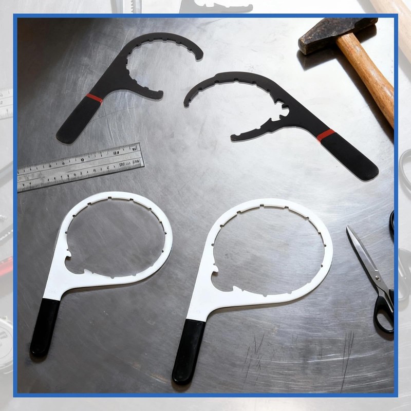 Lanties 4 Pcs Fuel Filter Wrench 4.6'' & 5'' &