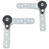 TAODAN 2PCS Sofa Function Adjustable Hinges Return 90 to 190
