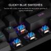 GTRACING Mechanical Gaming Keyboard 60% Coloful Backlit Wired Ultra Compact