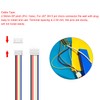 Lyeteung 20 Sets JST 2.54 XH 5 Pin Connectors, Mini