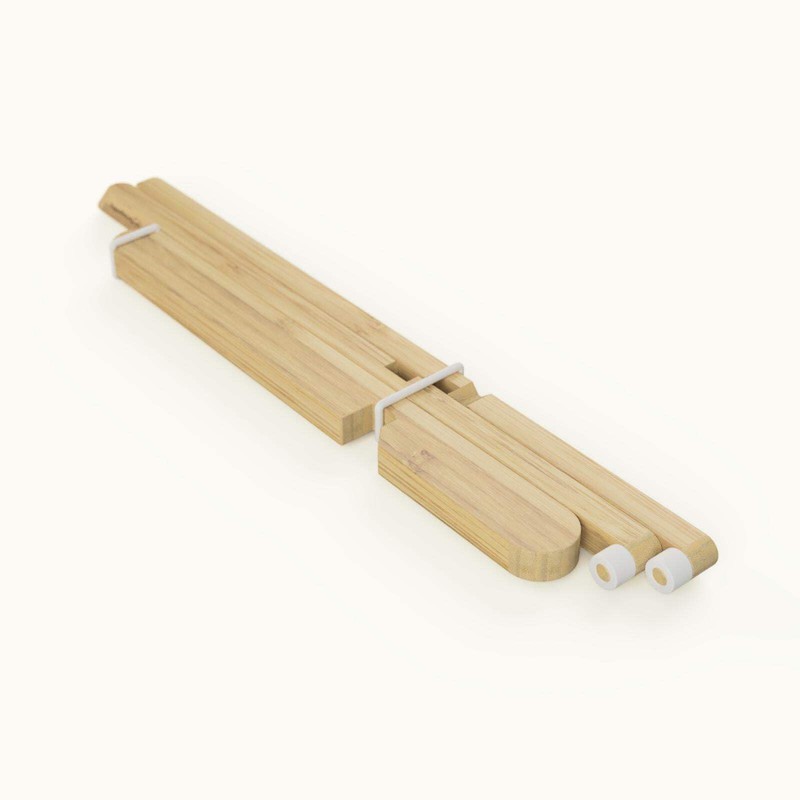 Dragonfly Bamboo Laptop Stand | Foldable Lightweight Portable Stand for