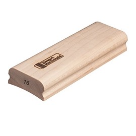 StewMac 8"-Long Wooden Radius Sanding Block, 16" Radius