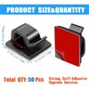 50 Piezas Organizador de Cables Autoadhesivo, Soportes de Cable Autoadhesivos,