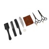Hair Cutting Scissors Set Haircut Shears Comb Barber Scissors Tools