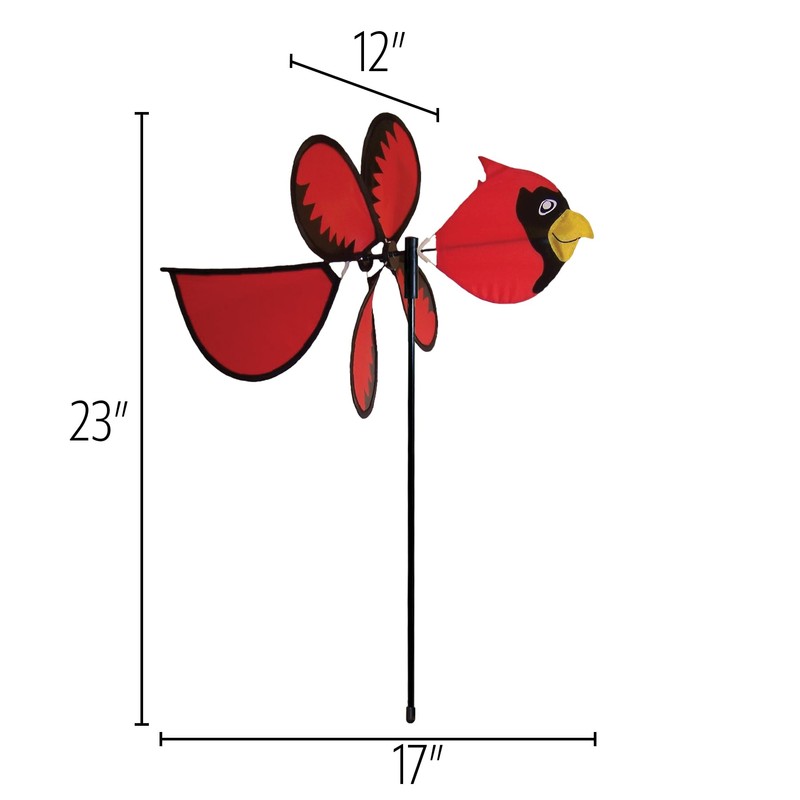 In the Breeze 2815 — Baby Cardinal Ground Spinner —