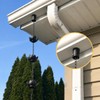 Demimy Rain Chain Gutter Adapter, 4 Pack, Black