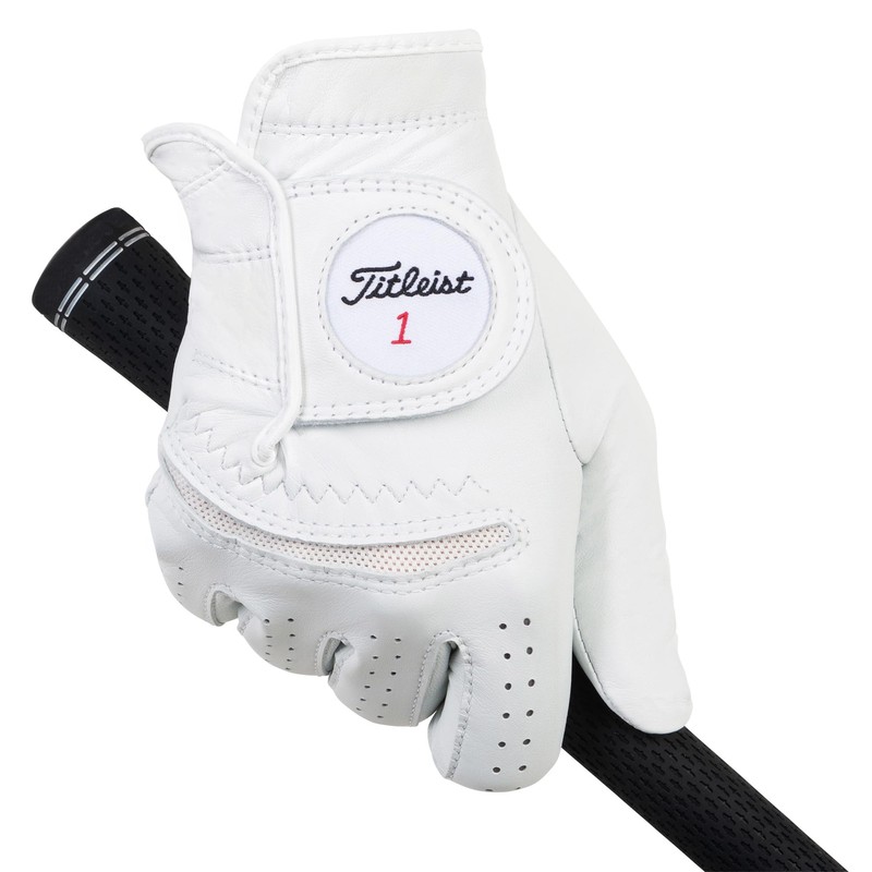 Titleist Perma-Soft Men's Golf Glove, White
