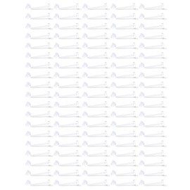 Hoeudjo 20G Clear Earring Retainer Invisible Plastic Earrings Posts Blank Pins Stud Tiny Head Findings with Rubber Backs Earnuts for Men Women Kids 3mm Ball Flat 100PCS