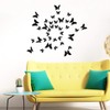 Wandkings Wall Decoration Butterflies 3-D Style Set of 12 Lilac