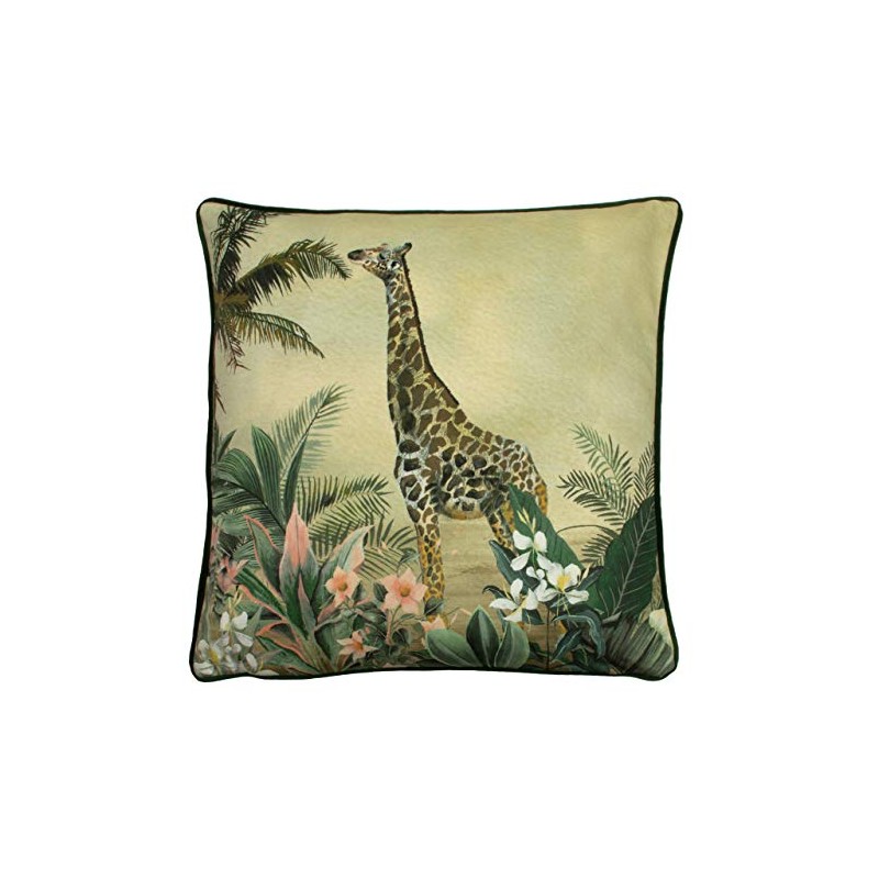 Evans Lichfield Manyara Cushion Cover, Giraffe, 43 x 43cm