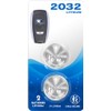 (2 Pack) Remote Key FOB Battery for Subaru CR2032 2032