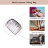 Buminee Clear Travel Bags for Toiletries, Lightweight Toiletry Bag, 2