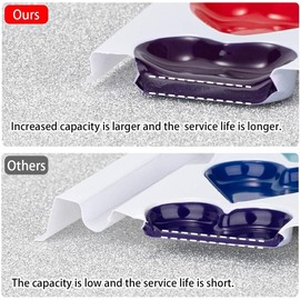 Valentines Day Gifts for Kids, 2 Pack 8 Colors Heart Shaped Watercolor Paint Set with Paintbrush, Prizes Exchange Washable Water Color Kids Paint Set Art Supplies Party Favors for Preschool Classroom School