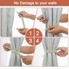 uxcell 2Pcs Curtain Tiebacks, 58cm/23 Braided Drapery Holdback Holder Decorative