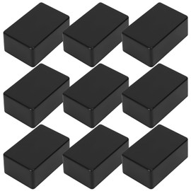 9 x Junction Box Waterproof Plastic Housing Electronic Housing Plastic Project Box Junction Boxes, Outdoor Waterproof Surface-Mounted Junction Box, DIY Cable Junction Box, 70 x 46 x 29.5 mm