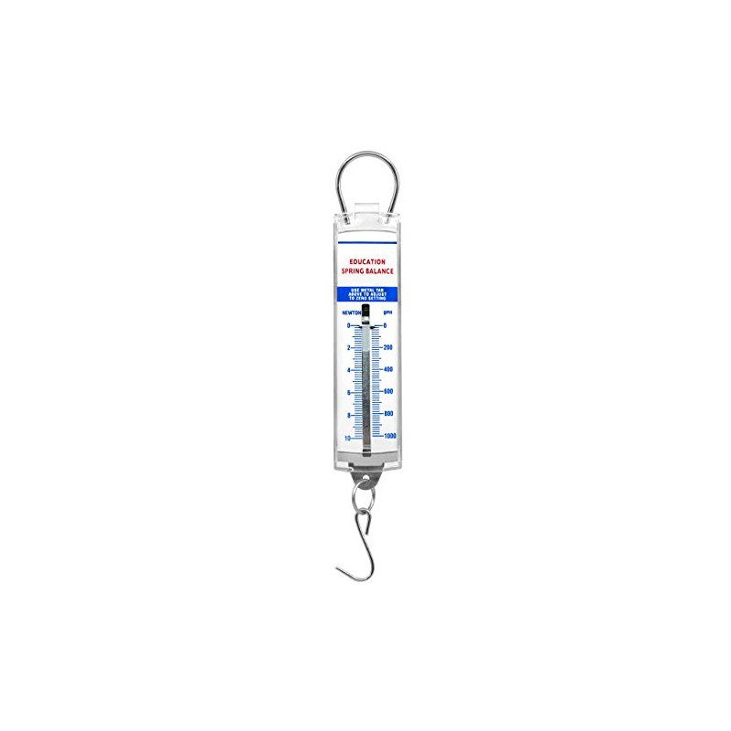 EISCO Premium Spring Balance, 0-1000g / 0-10N - High Resolution,