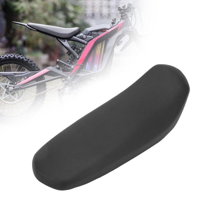 Electric Motorcycle Seat Cushion Black Leather Replacement for Sur Ron