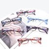 MAEOWN 6 Pack Printed Reading Glasses Blue Light Blocking Spring