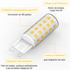 Bombilla Led G9 paquete de 6, 4W 400LM Bombilla de