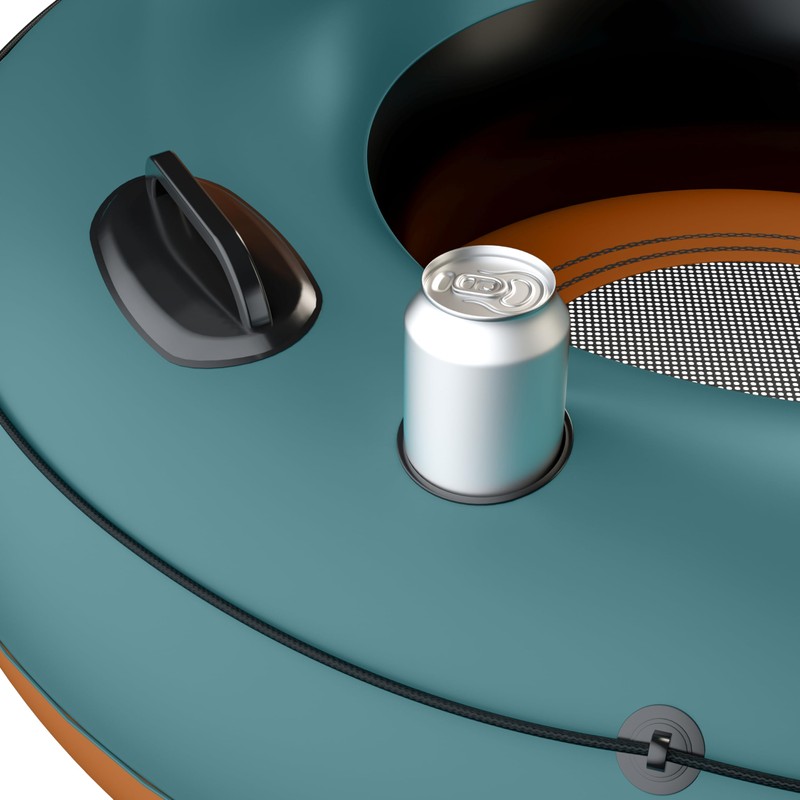 Retrospec Siesta Float 48" Inflatable River Tube | Heavy-Duty Water