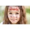 CharmeFleur 18 Sheets Face Tattoos for Children Mermaid Butterfly Face