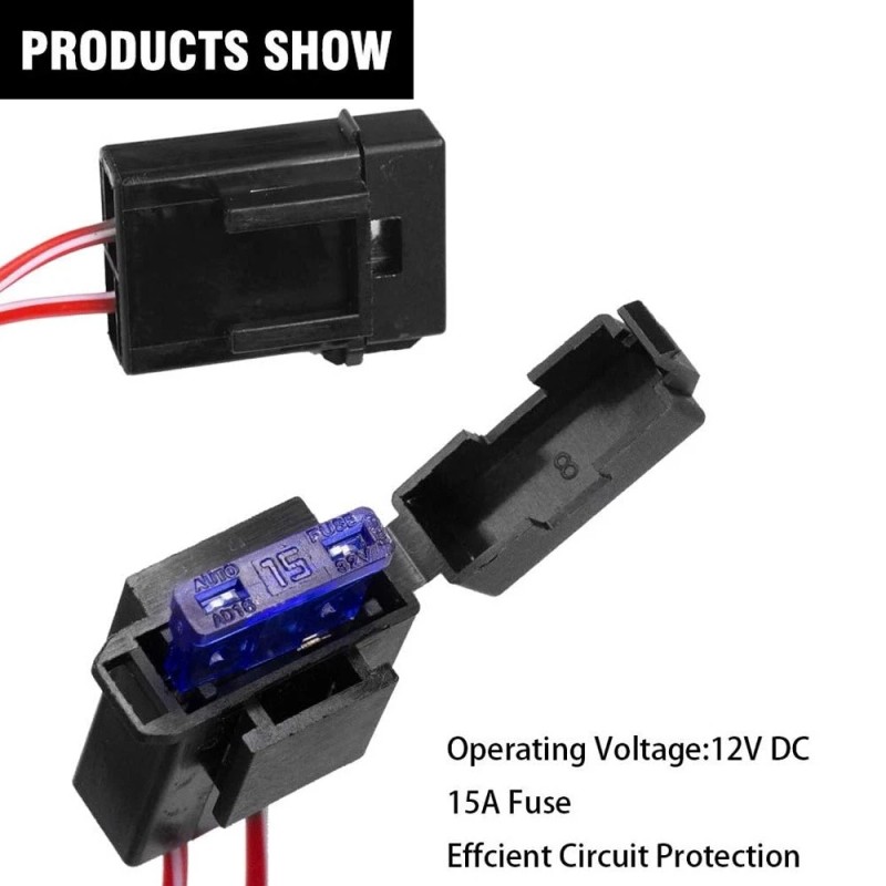 For Chevy Silverado Fog Light Wiring Harness-Kit 2003-2007 1500 2500
