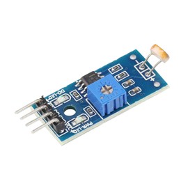 KKHMF 10pcs Photosensitive Sensor Module Photoresistor Module Detector Adjustable Sensor Sensitivity 4 Pin Arduino Compatible