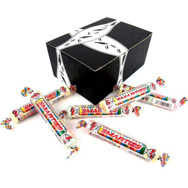Smarties Mega Candy Rolls, 2.25 oz Rolls in a Gift Box (Pack of 6)