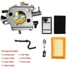 NewJ's Carburetor with Air Filter Tune Up Kit Fit for