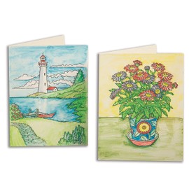 S&S Worldwide Paint-a-Dot Everyday Greeting Cards (Pack of 24)